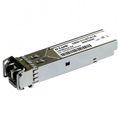 SFP оптический трансивер D-LINK DL-311GT/A1A, 1.25Гбит/с, 0.55 км, LC Duplex SFP оптический трансивер D-LINK DL-311GT/A1A, 1.25Гбит/с, 0.55 км, LC Duplex