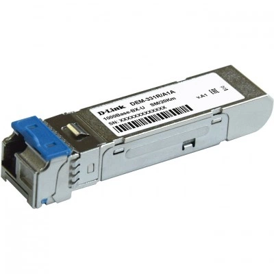 SFP оптический трансивер D-LINK DL-331R/20KM/A1A, 1.25Гбит/с, 20 км, LC Simplex