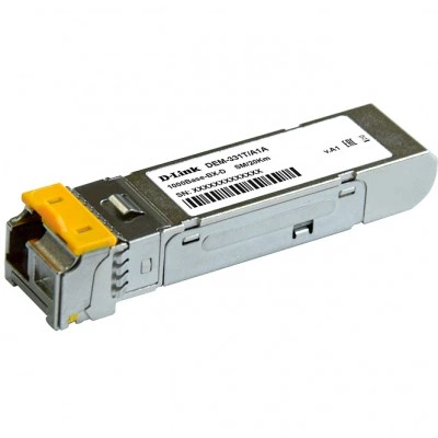 SFP оптический трансивер D-LINK DL-331T/20KM/A1A, 1.25Гбит/с, 20 км, LC Simplex