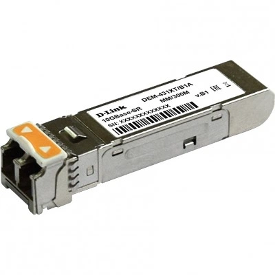 SFP+ оптический трансивер D-LINK DL-431XT/B1A, 10 Гбит/с, 0.3 км, LC Duplex
