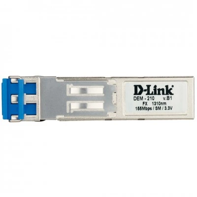 SFP оптический трансивер D-LINK DL-DEM-210/B1A, 100 Мбит/с, 15 км, LC Duplex