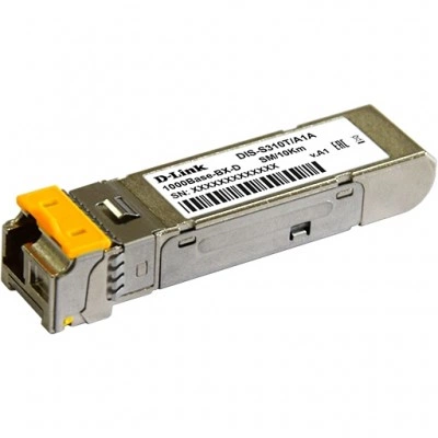 SFP+ оптический трансивер D-LINK DL-S310T/10KM/A1A, 1.25Гбит/с, 10 км, SC Simplex SFP+ оптический трансивер D-LINK DL-S310T/10KM/A1A, 1.25Гбит/с, 10 км, SC Simplex