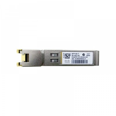 SFP медный трансивер CISCO SFP-GE-T=, 1 Гбит/с, 100 км, RJ-45 SFP медный трансивер CISCO SFP-GE-T=, 1 Гбит/с, 100 км, RJ-45