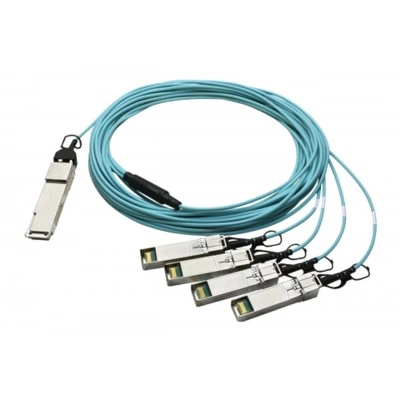 SFP активный оптический кабель-разветвитель AOC CISCO QSFP-4X10G-AOC2M, 40 Гбит/с, 2 м SFP активный оптический кабель-разветвитель AOC CISCO QSFP-4X10G-AOC2M, 40 Гбит/с, 2 м
