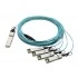 SFP активный оптический кабель-разветвитель AOC CISCO QSFP-4X10G-AOC2M, 40 Гбит/с, 2 м SFP активный оптический кабель-разветвитель AOC CISCO QSFP-4X10G-AOC2M, 40 Гбит/с, 2 м