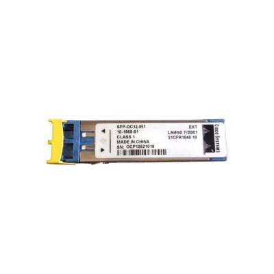 SFP оптический трансивер CISCO SFP-OC12-IR1, 15 км SFP оптический трансивер CISCO SFP-OC12-IR1, 15 км