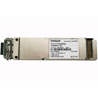 SFP оптический трансивер FINISAR FTLC1141RDNL, 103 Gb/s, 10 км, LC SFP оптический трансивер FINISAR FTLC1141RDNL, 103 Gb/s, 10 км, LC