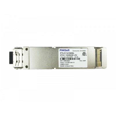 SFP оптический трансивер FINISAR FTLC1141SDNL, 112 Gb/s, 10 км, LC SFP оптический трансивер FINISAR FTLC1141SDNL, 112 Gb/s, 10 км, LC
