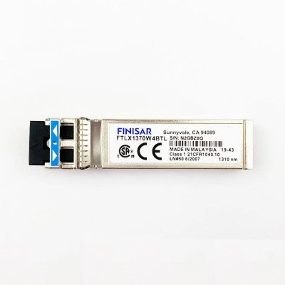 SFP+ оптический трансивер FINISAR FTLX1370W4BTL, 10 Gb/s, 1.4 km, LC