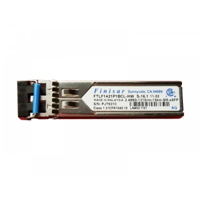 SFP оптический трансивер FINISAR FTLF1421P1BCL, 15 км, LC SFP оптический трансивер FINISAR FTLF1421P1BCL, 15 км, LC