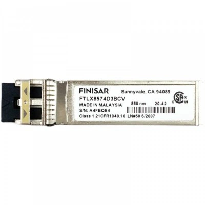 SFP+ оптический трансивер FINISAR FTLX8574D3BCV, 10 Гбит/с, 400 m, LC