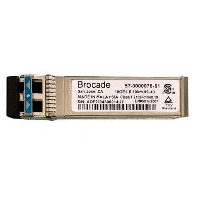 SFP оптический трансивер BROCADE 10G-SFPP-LR, 10 Гбит/с, 10 км, LC