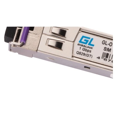 SFP оптический трансивер GIGALINK GL-OT-SG24LC1-1490-1550-D, 1.25 Гбит/с, 80 км SFP оптический трансивер GIGALINK GL-OT-SG24LC1-1490-1550-D, 1.25 Гбит/с, 80 км