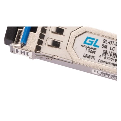 SFP оптический трансивер GIGALINK GL-OT-SG20LC1-1310-1550-D, 1.25 Гбит/с, 40 км SFP оптический трансивер GIGALINK GL-OT-SG20LC1-1310-1550-D, 1.25 Гбит/с, 40 км