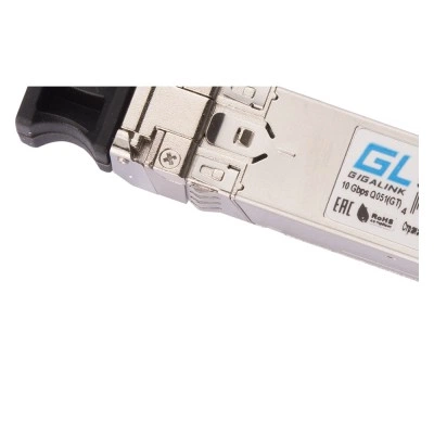 SFP+ оптический трансивер GIGALINK GL-OT-ST08LC2-1310-1310, 10 Гбит/с, 10 км SFP+ оптический трансивер GIGALINK GL-OT-ST08LC2-1310-1310, 10 Гбит/с, 10 км