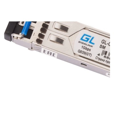 SFP оптический трансивер GIGALINK GL-OT-SG22LC2-1310-1310, 1.25 Гбит/с, 40 км SFP оптический трансивер GIGALINK GL-OT-SG22LC2-1310-1310, 1.25 Гбит/с, 40 км