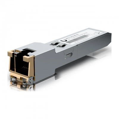 SFP медный трансивер Ubiquiti UACC-CM-RJ45-1G, 10 / 100 / 1000 Mbps, 100 м (328 ft)