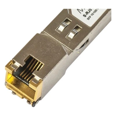 SFP медный трансивер MikroTik S-RJ01, 10 Мбит/с / 100 Мбит/с / 1 Гбит/с, до 100 м SFP медный трансивер MikroTik S-RJ01, 10 Мбит/с / 100 Мбит/с / 1 Гбит/с, до 100 м