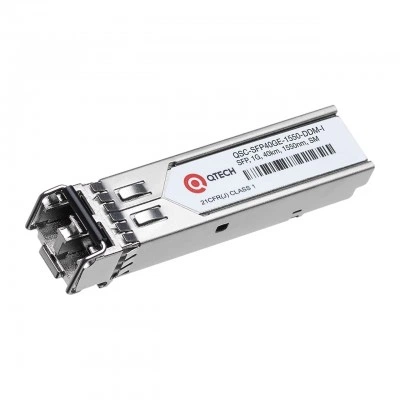 SFP оптический трансивер QTECH QSC-SFP40GE-1550-DDM-I, 1 Гбит/с, 40 км