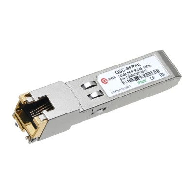 SFP медный трансивер QTECH QSC-SFPFE, 1 Гбит/с, 0,1 км