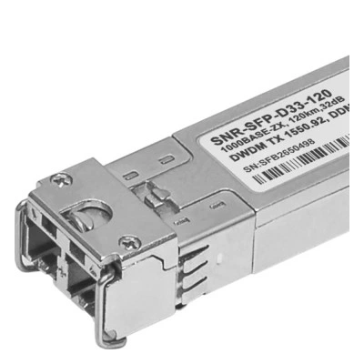 SFP оптический трансивер SNR-SFP-D33-120, 25 Гбит/с, 120 км SFP оптический трансивер SNR-SFP-D33-120, 25 Гбит/с, 120 км