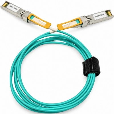 SFP активный оптический кабель AOC MELLANOX MFA2P10-A003, 25 Gb/s, 30 м SFP активный оптический кабель AOC MELLANOX MFA2P10-A003, 25 Gb/s, 30 м