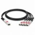 SFP кабель прямого подключения DAC H3C LSWM1QSTK3, 40 Gb/s, 1 м SFP кабель прямого подключения DAC H3C LSWM1QSTK3, 40 Gb/s, 1 м