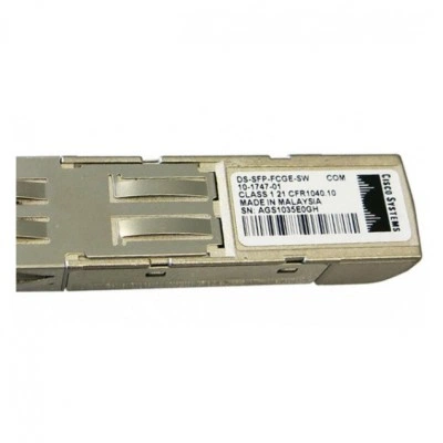 SFP оптический трансивер CISCO DS-SFP-FCGE-SW, 2 Гбит/с, LC SFP оптический трансивер CISCO DS-SFP-FCGE-SW, 2 Гбит/с, LC