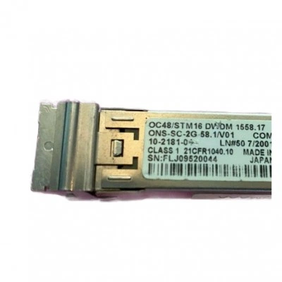 SFP+ оптический трансивер CISCO ONS-SC+-10G-58.1, 10 Гбит/с SFP+ оптический трансивер CISCO ONS-SC+-10G-58.1, 10 Гбит/с