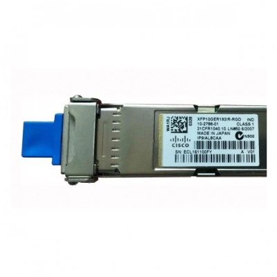 SFP оптический трансивер CISCO XFP10GER192IR-RGD, 10 Гбит/с, 40 км SFP оптический трансивер CISCO XFP10GER192IR-RGD, 10 Гбит/с, 40 км