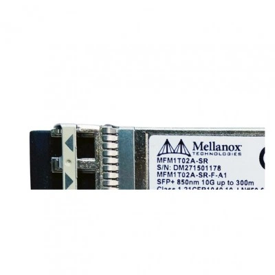 SFP+ оптический трансивер MELLANOX MFM1T02A-SR, 10 Gb/s, 400 м, LC SFP+ оптический трансивер MELLANOX MFM1T02A-SR, 10 Gb/s, 400 м, LC