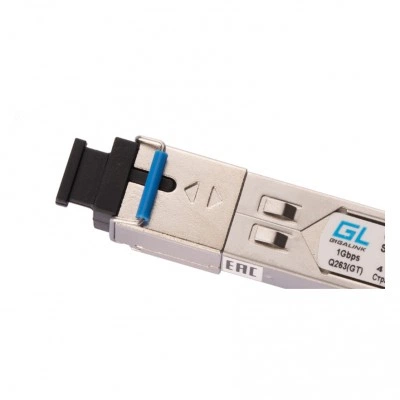 SFP оптический трансивер GIGALINK GL-OT-SG14SC1-1310-1550-D, 1,25 Гбит/с, до 20 км, 1хSC SFP оптический трансивер GIGALINK GL-OT-SG14SC1-1310-1550-D, 1,25 Гбит/с, до 20 км, 1хSC