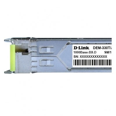 SFP оптический трансивер D-LINK DL-330T/10KM/A1A, 1.25Гбит/с, 10 км, LC Simplex SFP оптический трансивер D-LINK DL-330T/10KM/A1A, 1.25Гбит/с, 10 км, LC Simplex