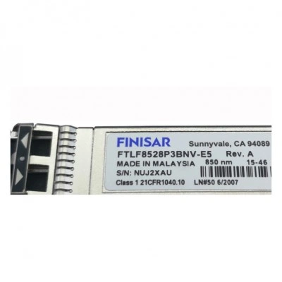 SFP+ оптический трансивер FINISAR FTLF8528P3BNV, 8.5 Gb/s, 100 m, LC SFP+ оптический трансивер FINISAR FTLF8528P3BNV, 8.5 Gb/s, 100 m, LC