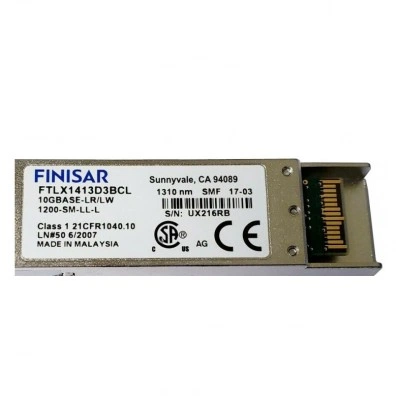 SFP оптический трансивер FINISAR FTLX1413D3BCL, 10 Гбит/с, 10 км, LC SFP оптический трансивер FINISAR FTLX1413D3BCL, 10 Гбит/с, 10 км, LC