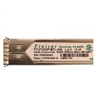 SFP оптический трансивер FINISAR FTLF1522P1BTL, 8 Гбит/с, 80 км, LC SFP оптический трансивер FINISAR FTLF1522P1BTL, 8 Гбит/с, 80 км, LC