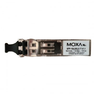 SFP оптический трансивер MOXA SFP-1GLSXLC-T, 1 Гбит/с, 1 km/2 km, LC Duplex SFP оптический трансивер MOXA SFP-1GLSXLC-T, 1 Гбит/с, 1 km/2 km, LC Duplex